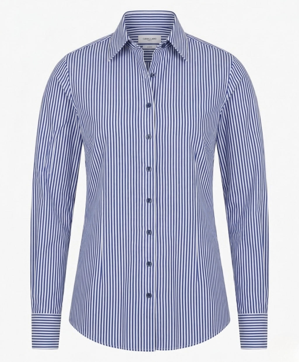 Flora | Classic Striped Long Sleeve Blouse
