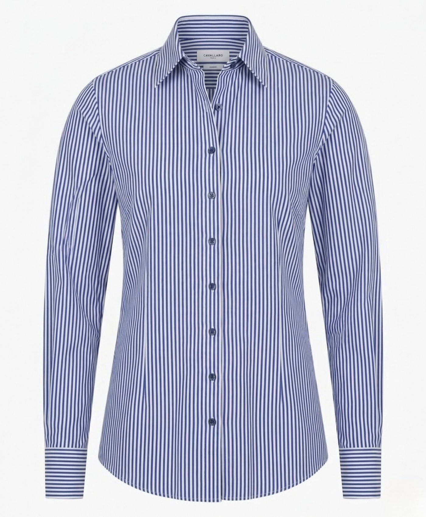 Flora | Classic Striped Long Sleeve Blouse