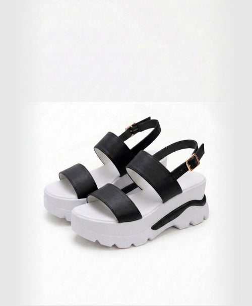 Ember | Low Platform Wedges Sandals