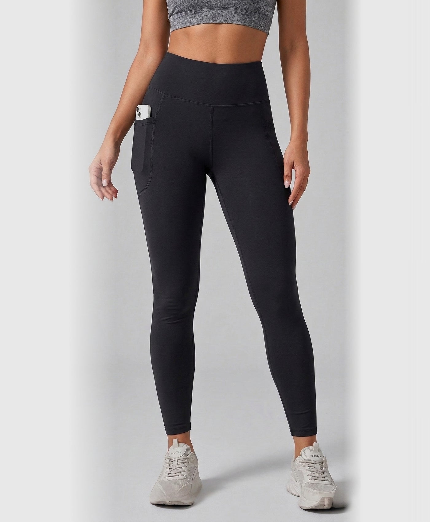 Linea | High Waisted Tummy Control Activewear Leggings with Pockets
