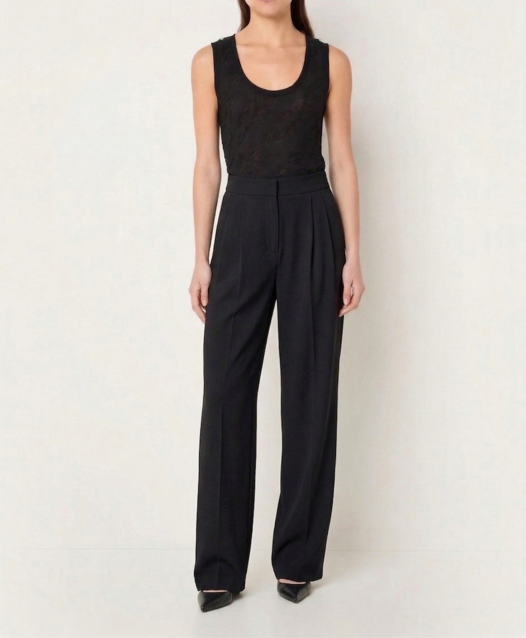 Casey | High Waist Wide Leg Pantalon Pants