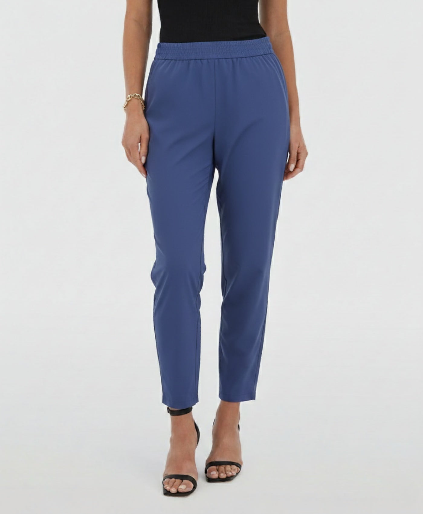 Serene | High-Waist Elastic Golf Trousers
