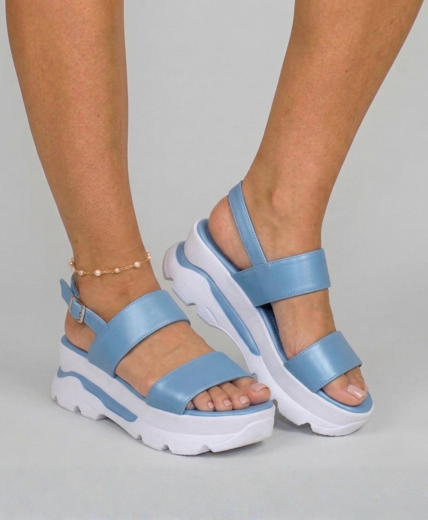 Ember | Low Platform Wedges Sandals