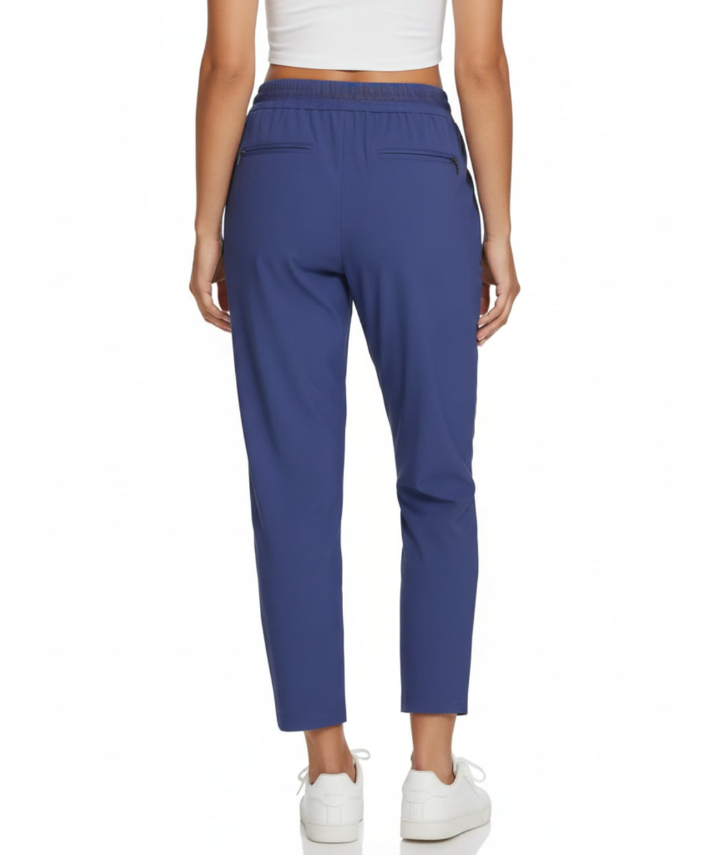 Serene | High-Waist Elastic Golf Trousers
