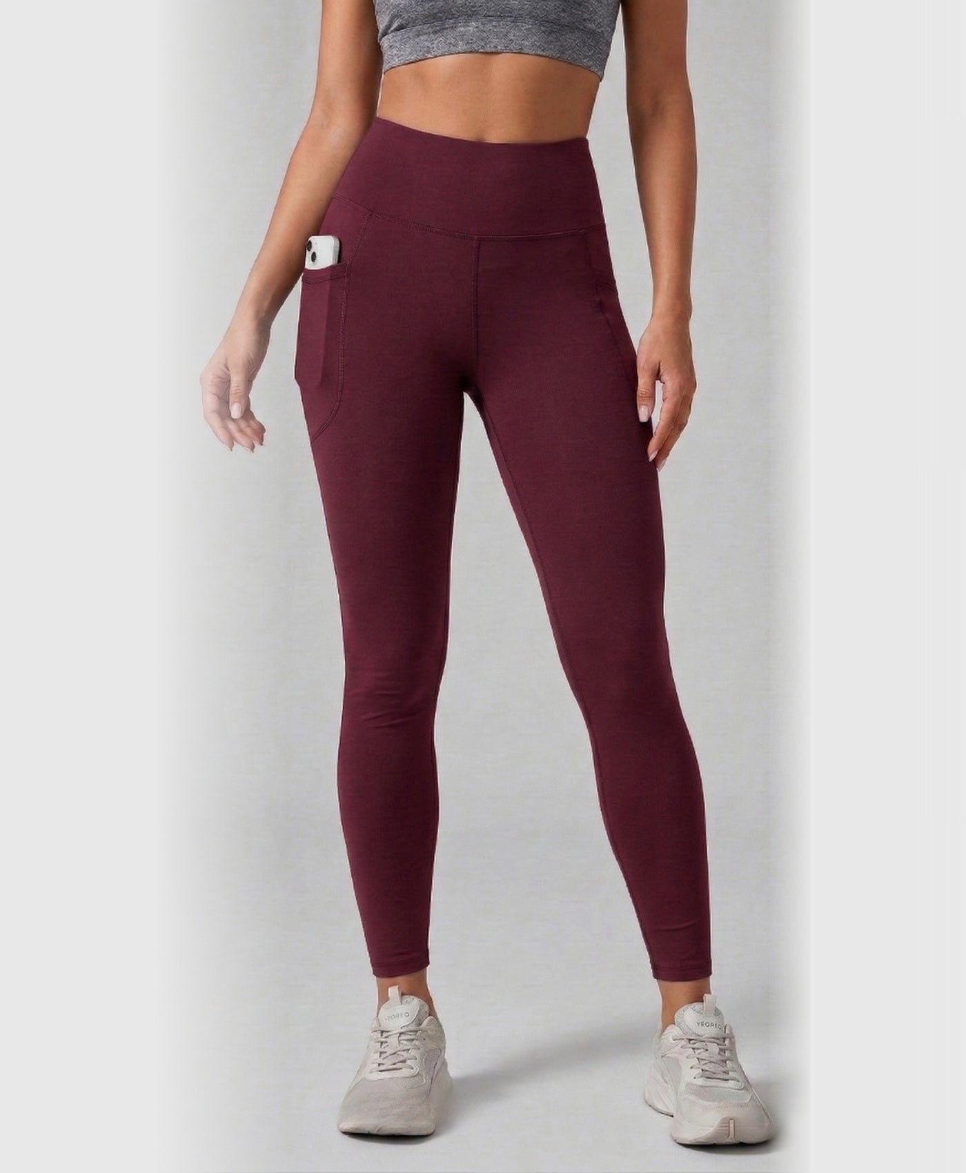 Linea | High Waisted Tummy Control Activewear Leggings with Pockets