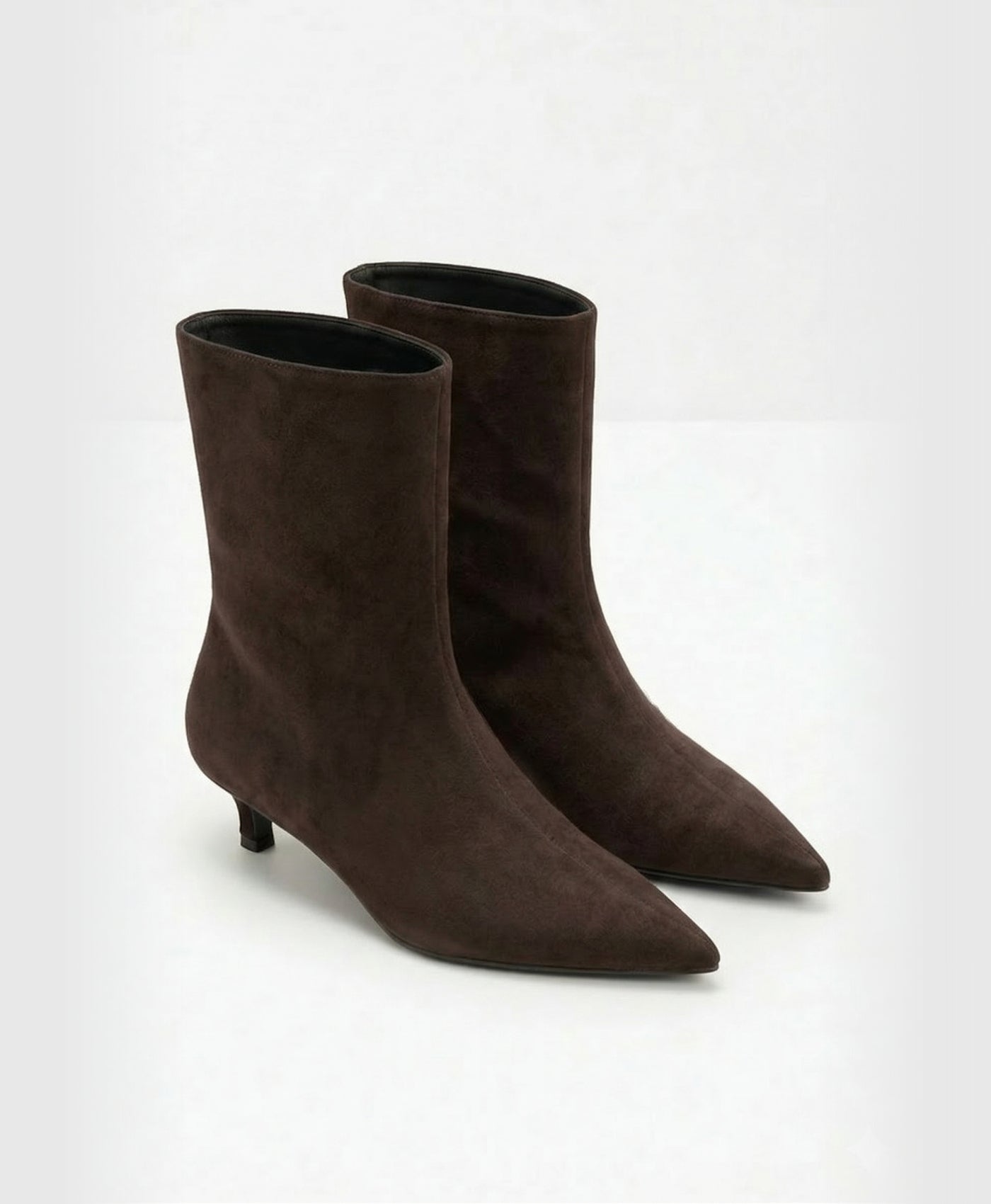 Serene | Pointed Toe Low Heel Ankle Boots