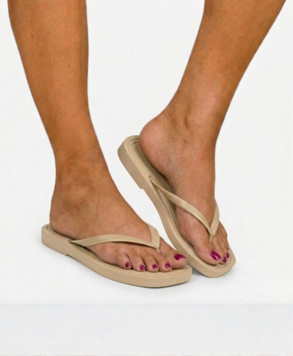 Mykos | Casual Square-head non-slip Flip-Flops