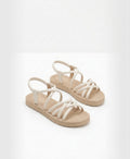Mykos | Elastic Back Strap Wedges Platform Sandals