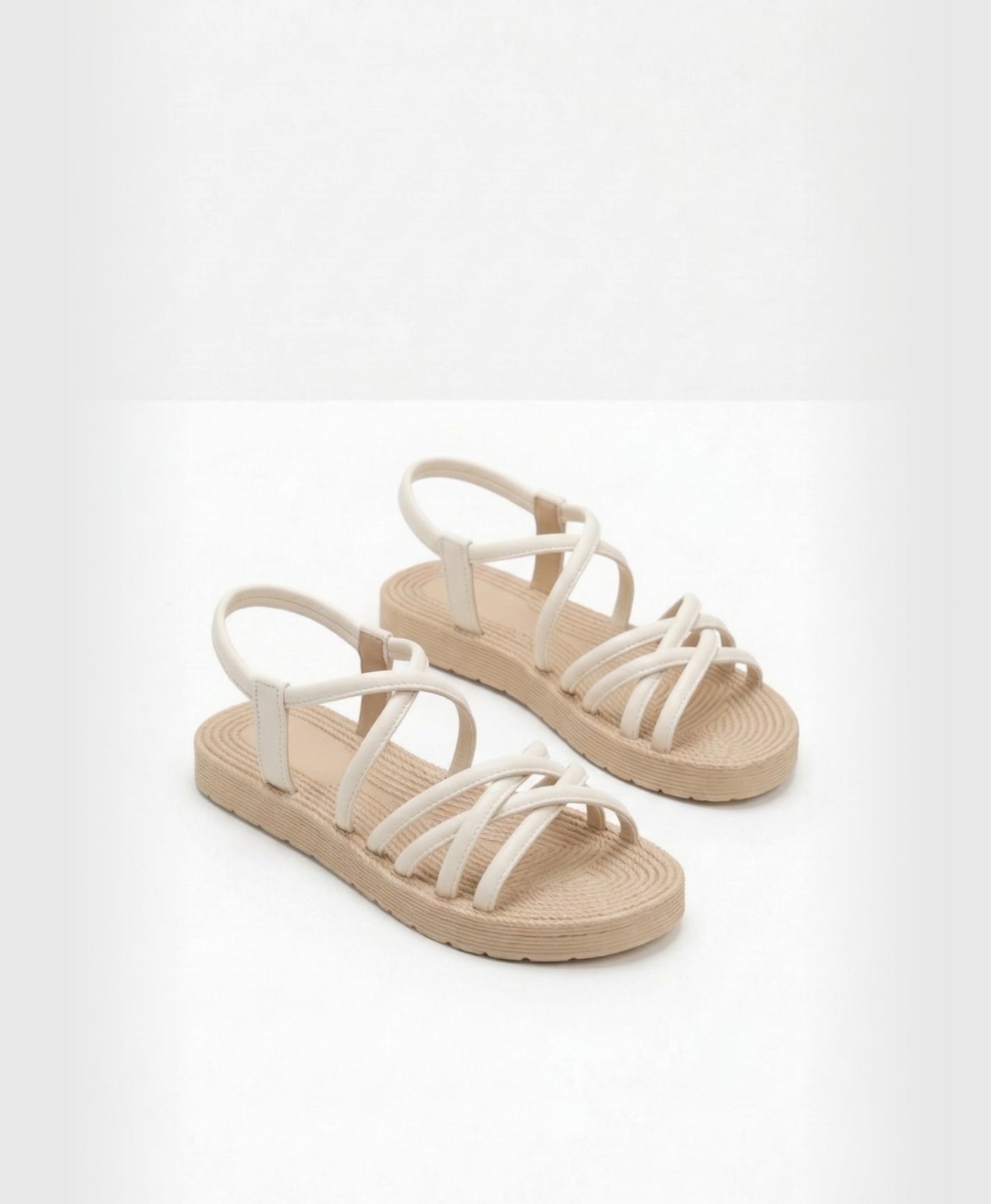 Mykos | Elastic Back Strap Wedges Platform Sandals