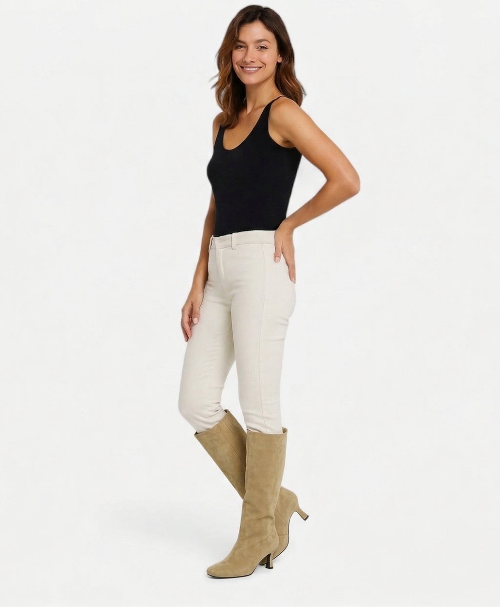 Linea | Round Toe Knee-High Boots