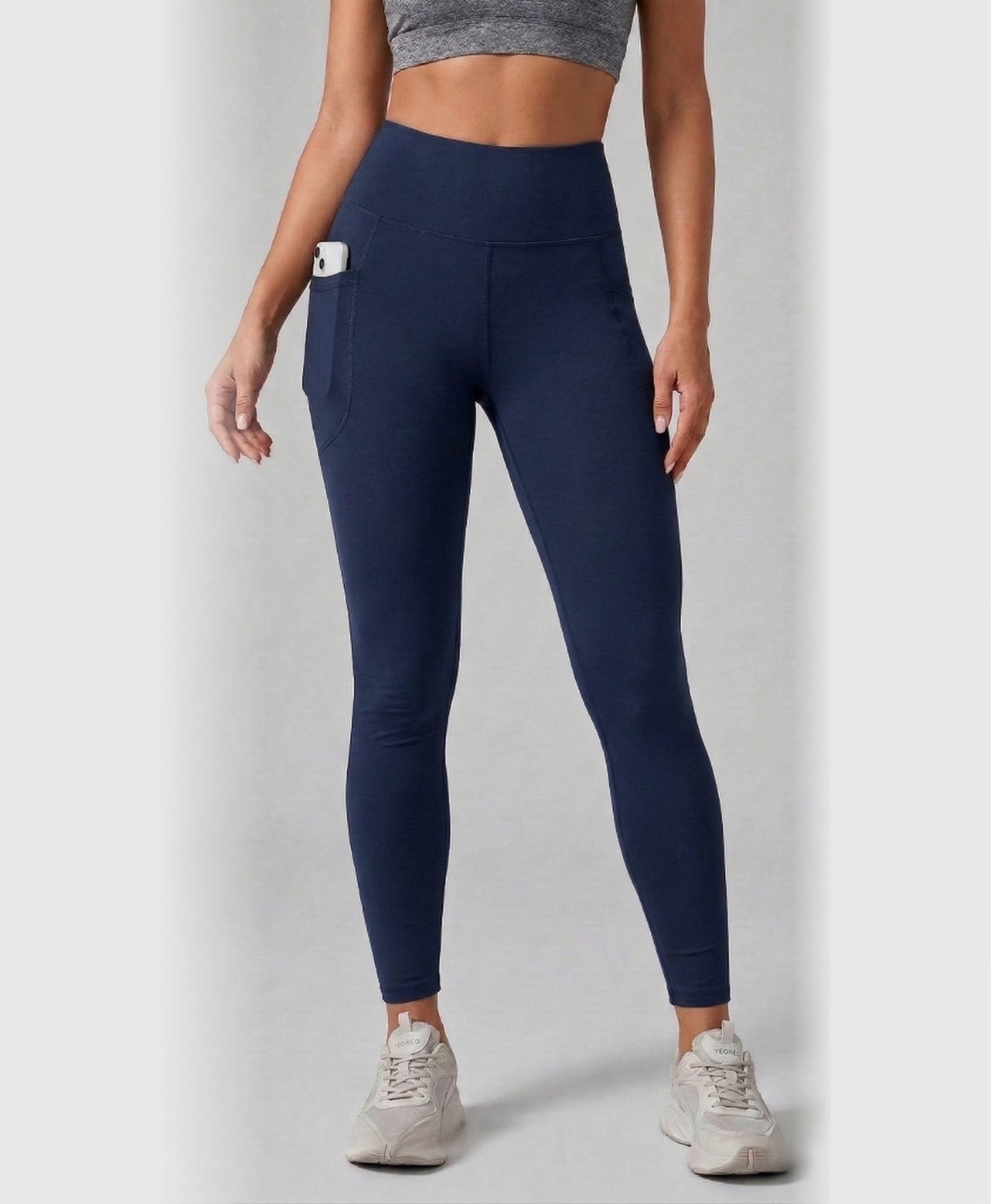 Linea | High Waisted Tummy Control Activewear Leggings with Pockets
