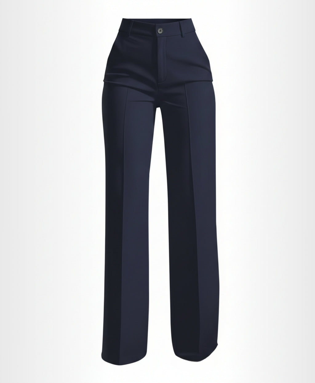 Serene | High-Waisted Straight-Cut Office Pants
