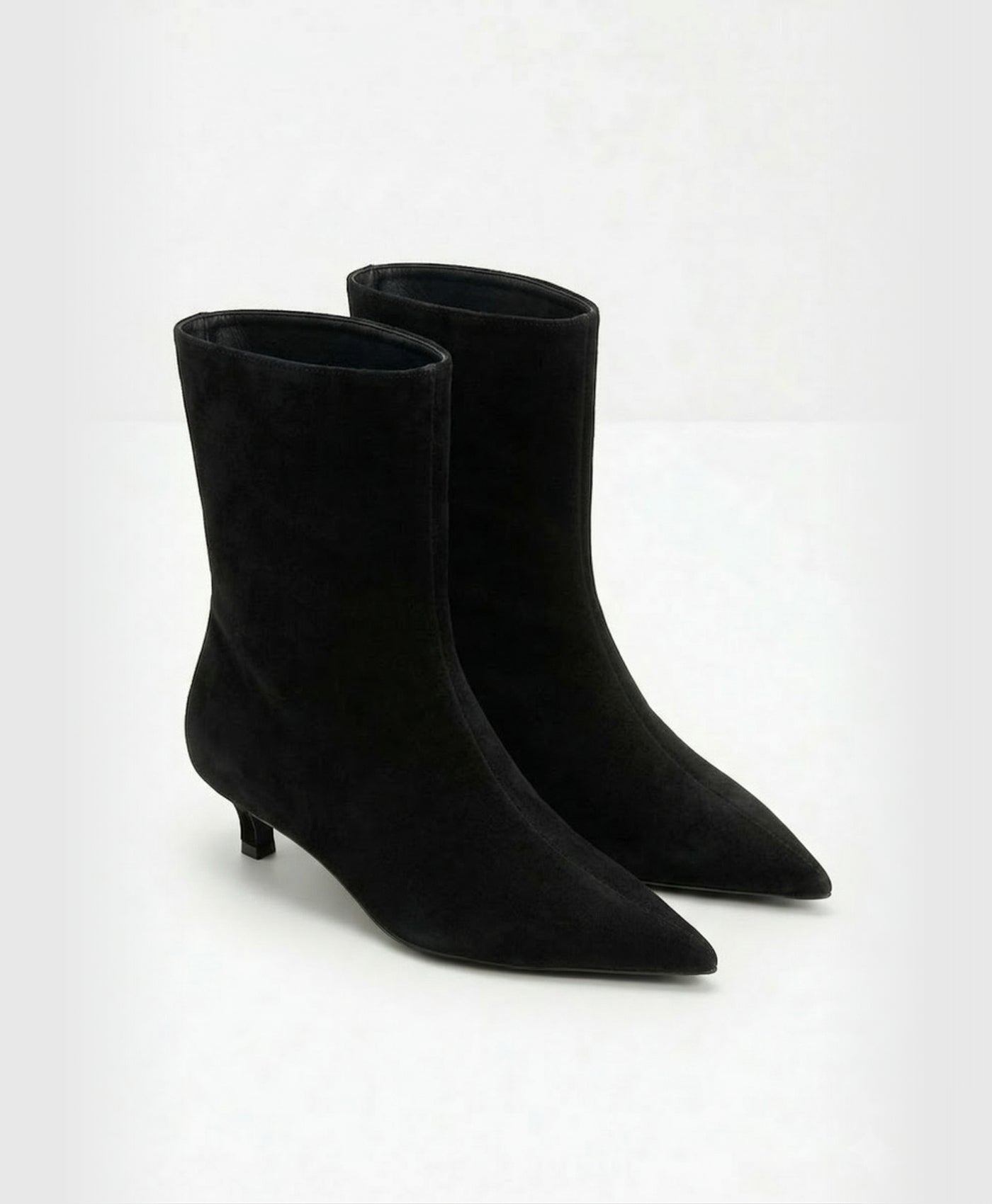Serene | Pointed Toe Low Heel Ankle Boots