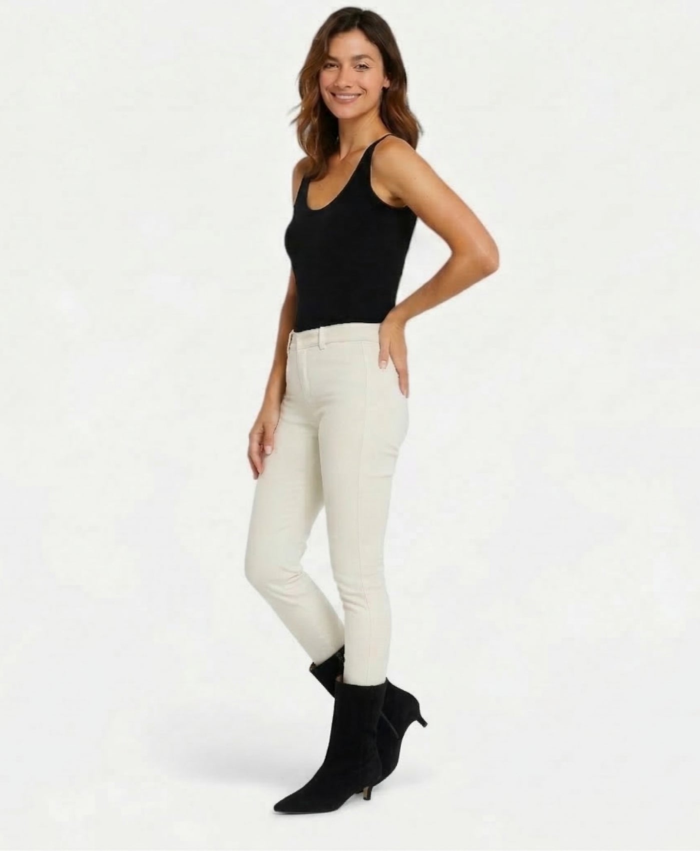 Serene | Pointed Toe Low Heel Ankle Boots