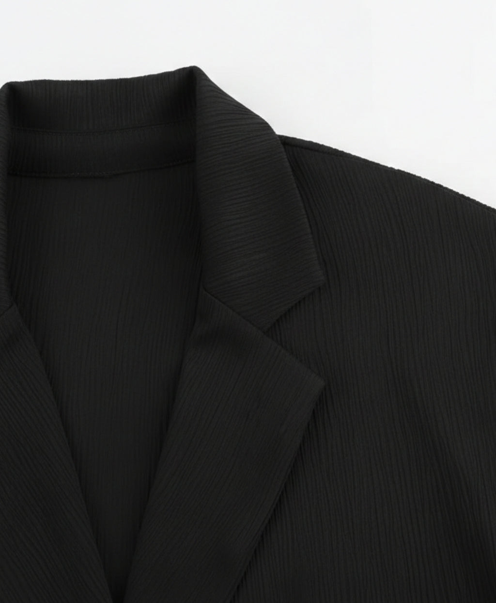Mykos | Two Piece Wrinkled Suit Set