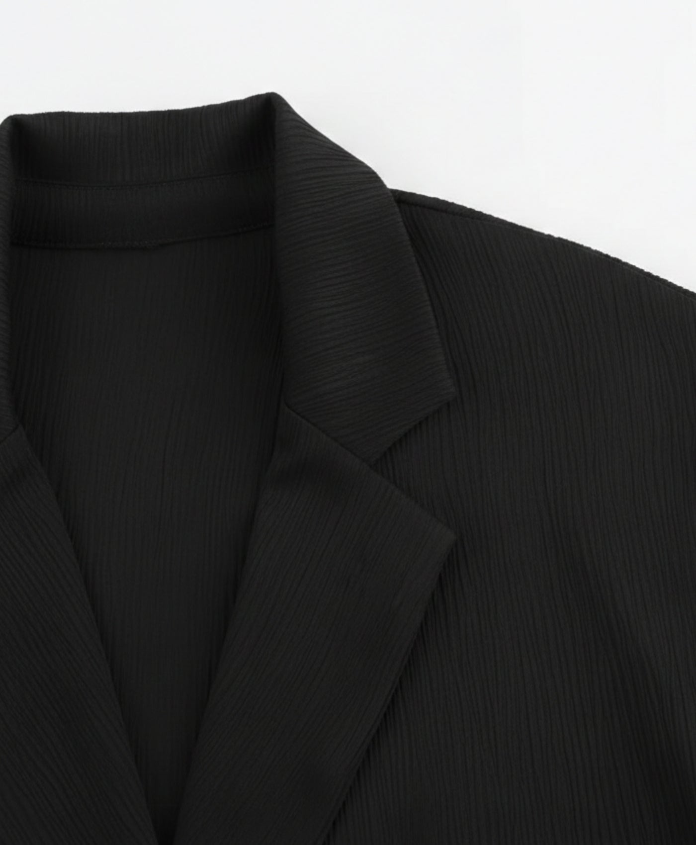 Mykos | Two Piece Wrinkled Suit Set