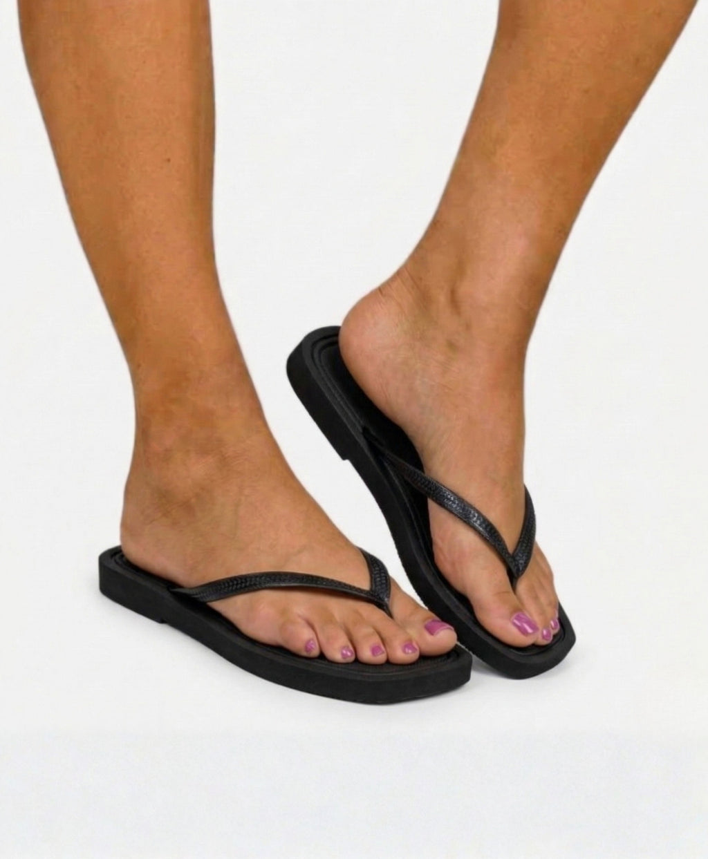 Mykos | Casual Square-head non-slip Flip-Flops