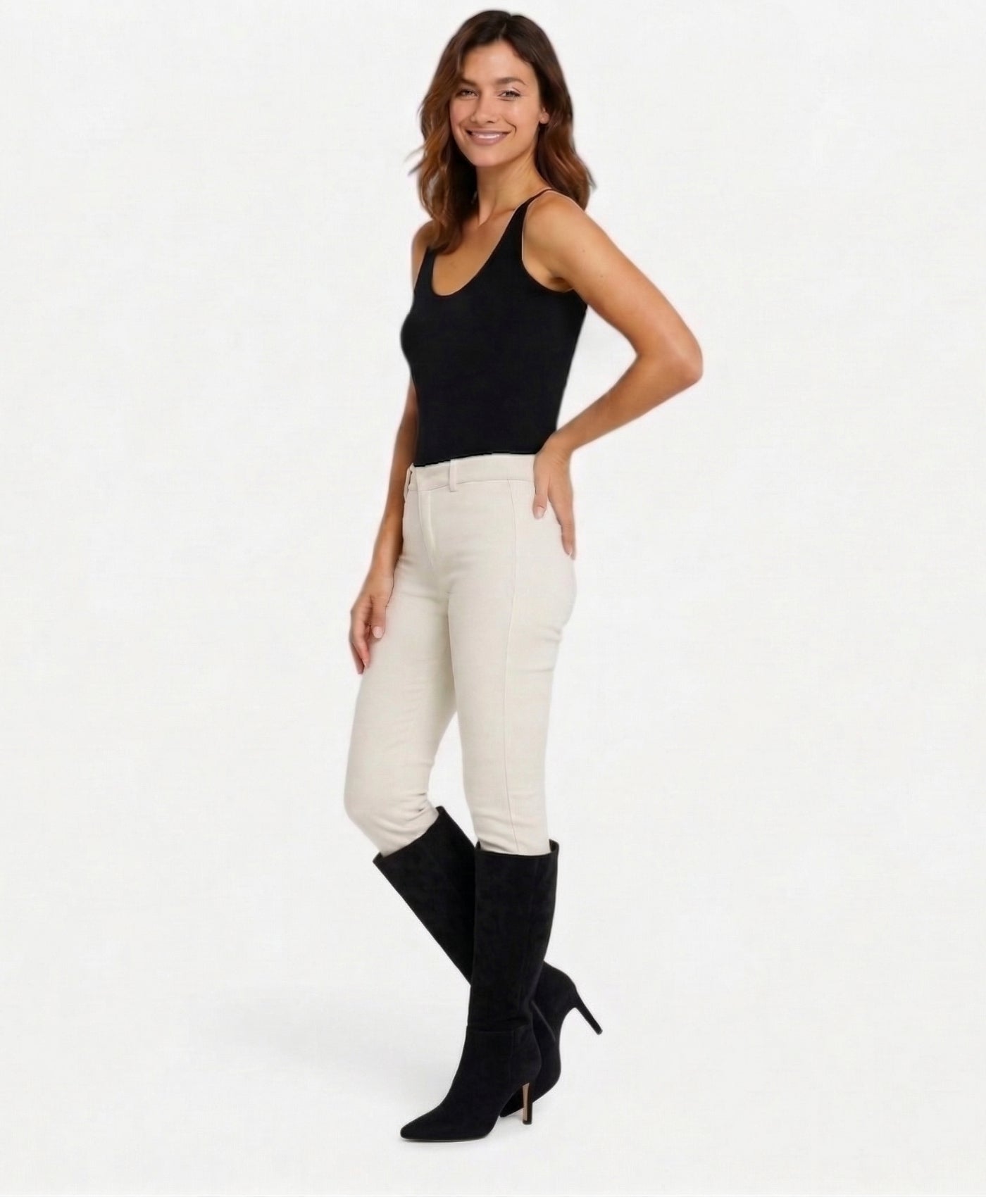Linea | Round Toe Knee-High Boots
