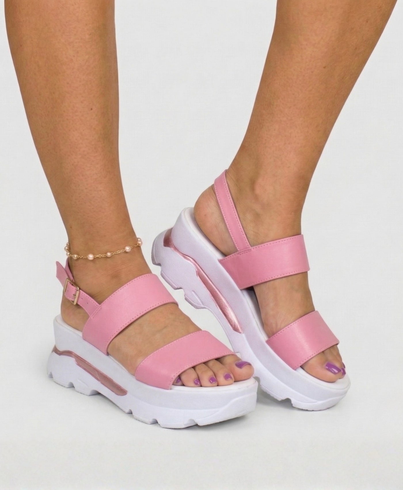 Ember | Low Platform Wedges Sandals