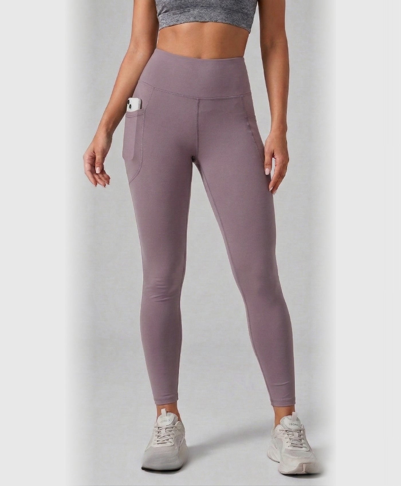 Linea | High Waisted Tummy Control Activewear Leggings with Pockets