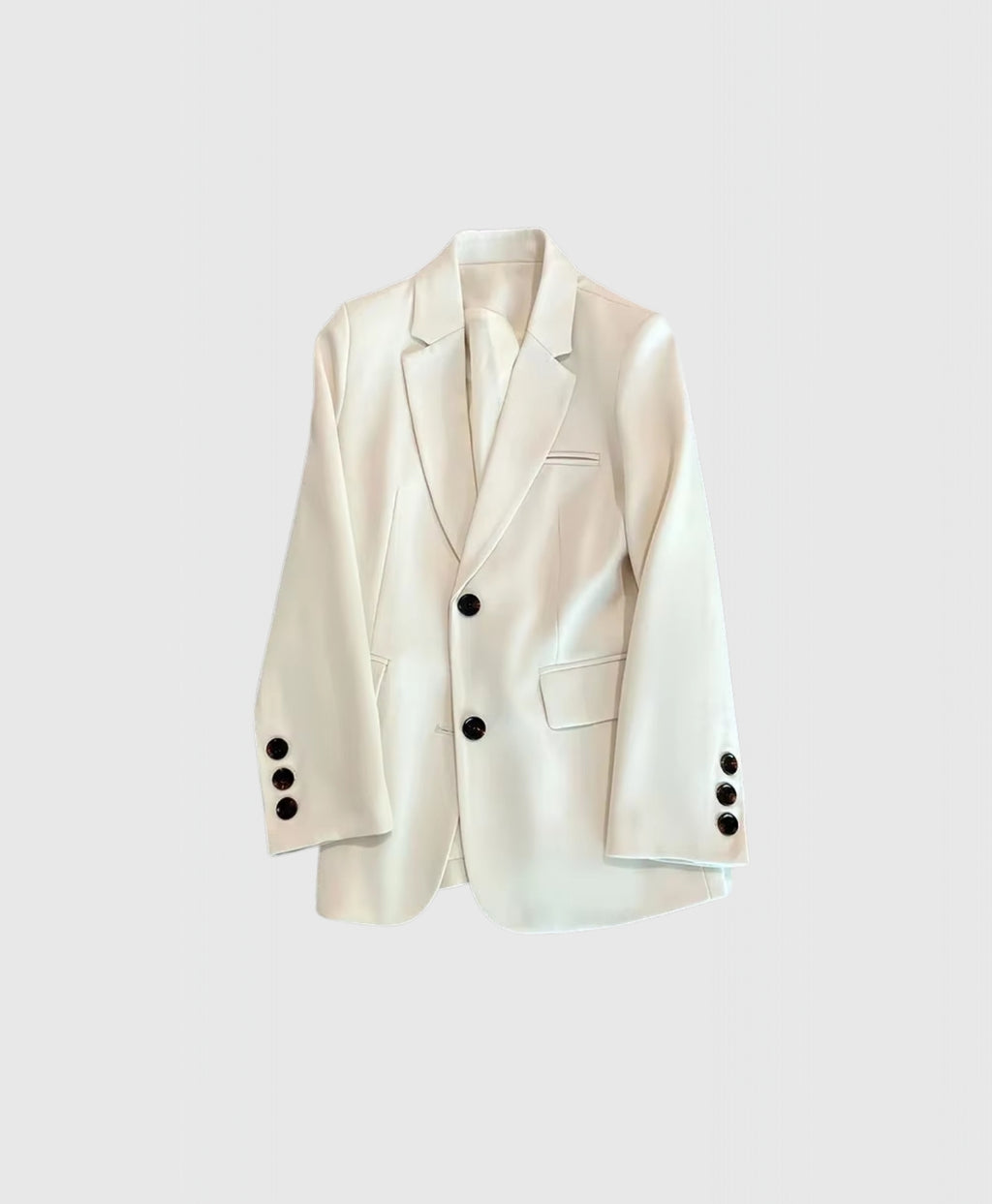 Casey | Notched Collar Long Sleeve Blazer