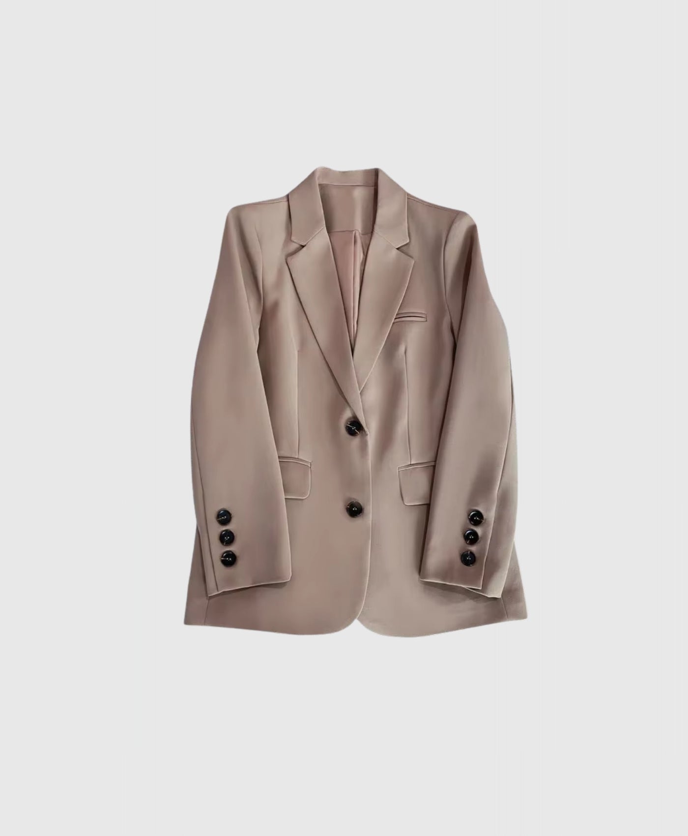 Casey | Notched Collar Long Sleeve Blazer