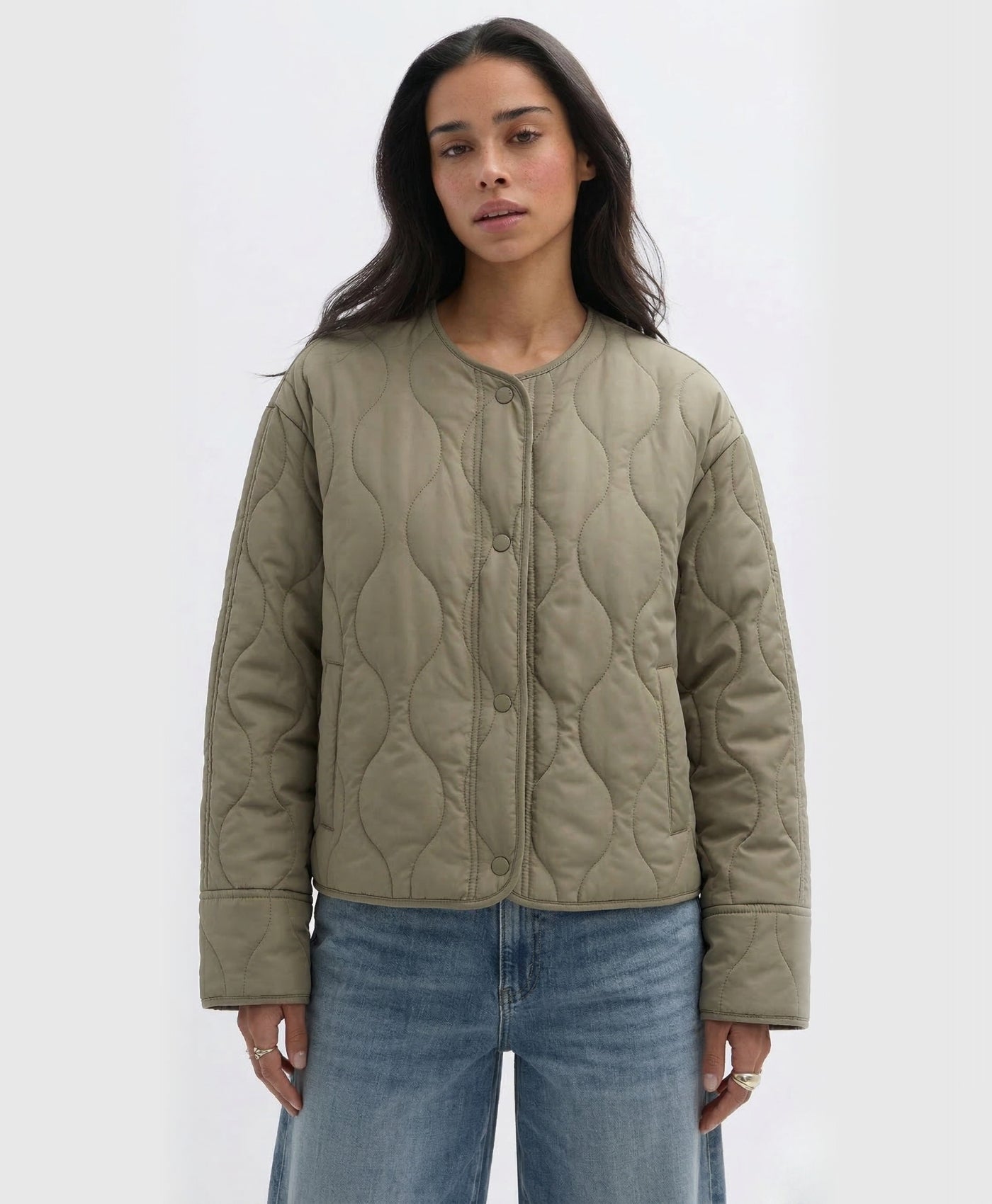 Ember | Oversized Long Sleeve Padded Jacket