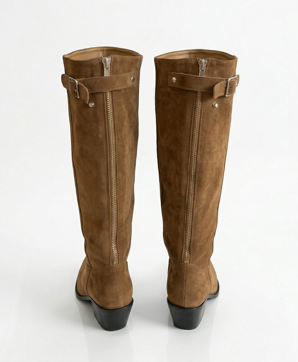 Serene | Belt Buckle Knee-High Boots