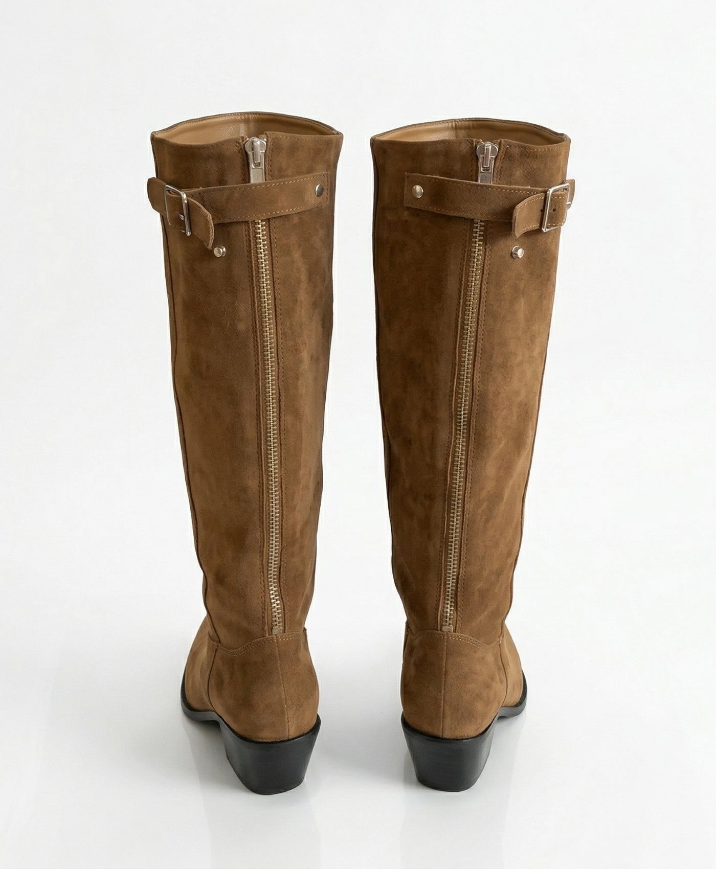 Serene | Belt Buckle Knee-High Boots