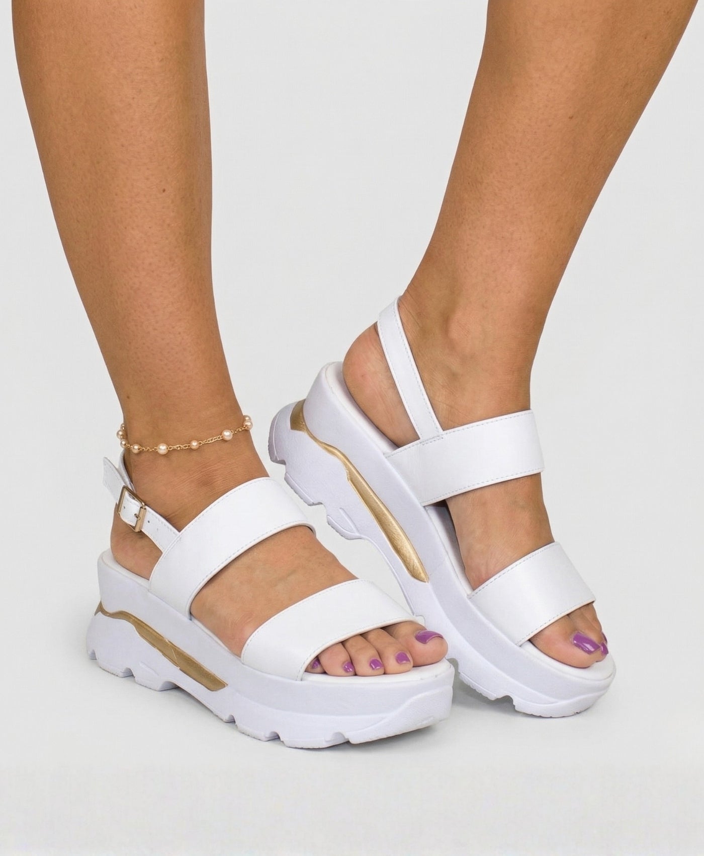 Ember | Low Platform Wedges Sandals