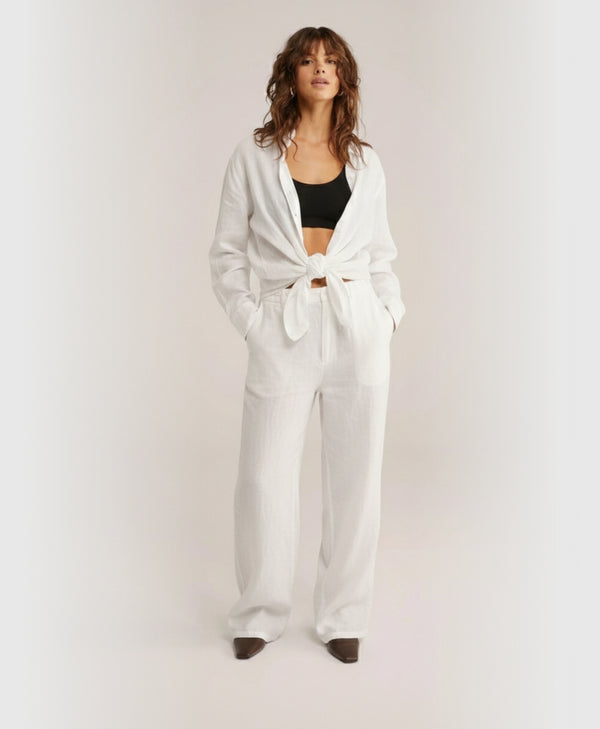 Valence | Casual Lapel Long Sleeve Cotton Set